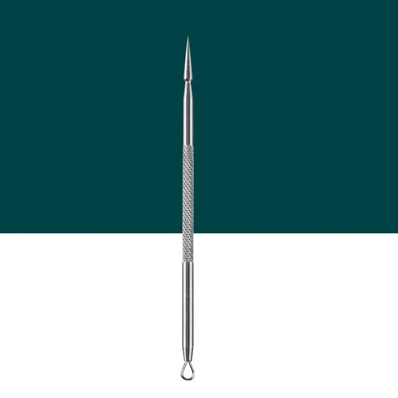 Stainless Steel Beauty Needle Set with Zippered Case
