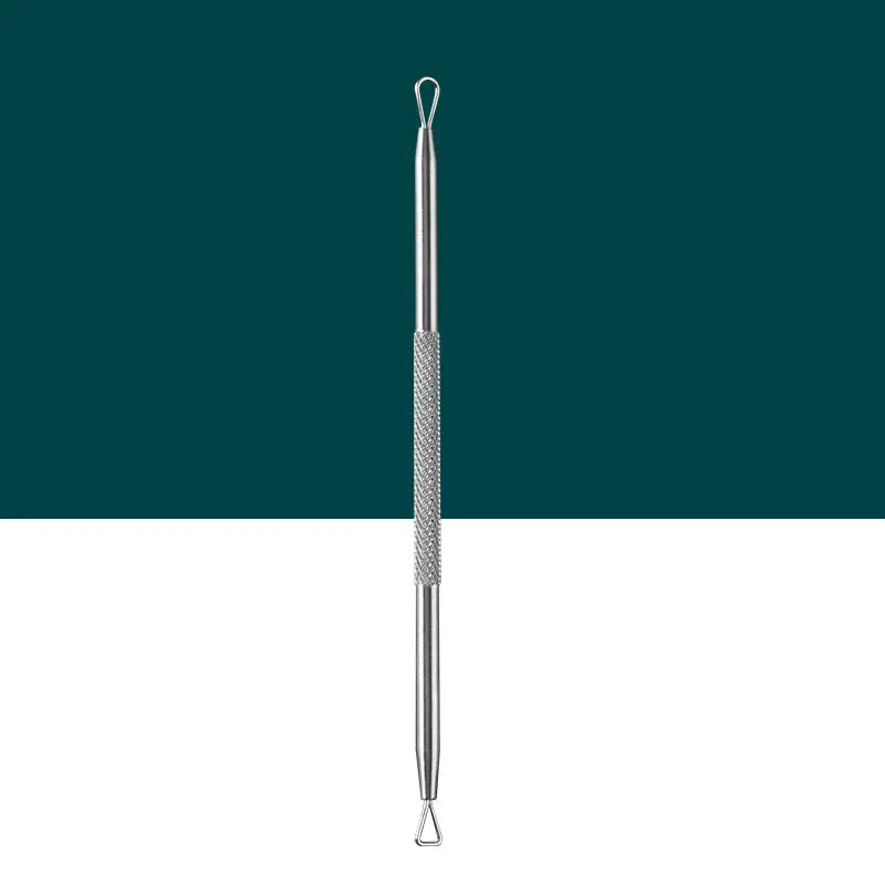 Stainless Steel Beauty Needle Set with Zippered Case