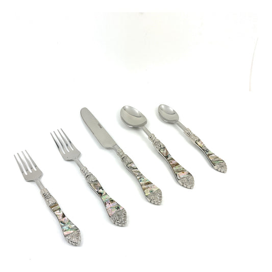 Stainless Steel Flatware set of 20 with Seap work Handle