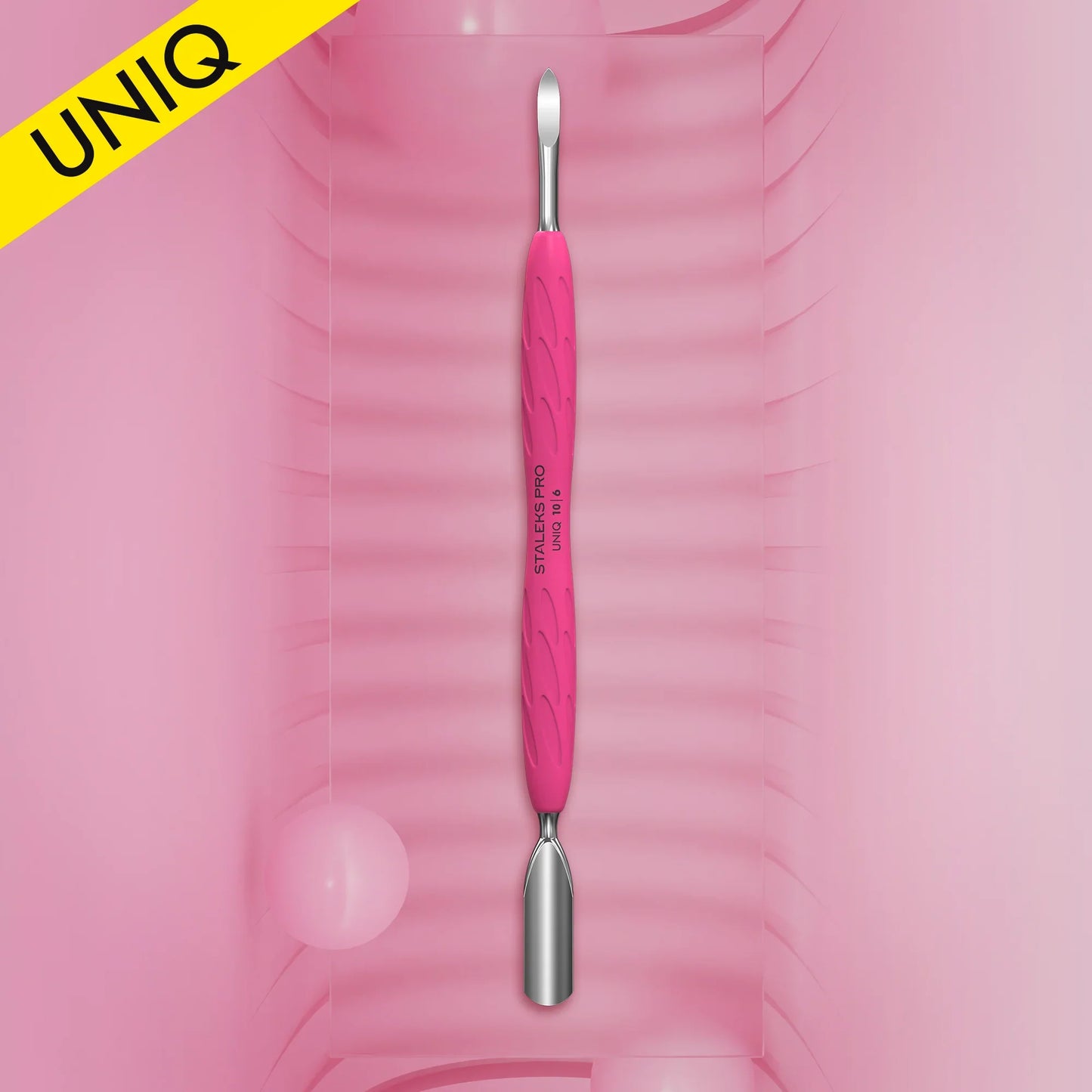 STALEKS - Manicure Pusher Gummy with Silicone Handle Uniq 10 Type 6-3