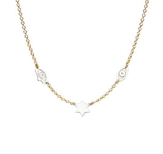 Star of David Good Luck Necklace