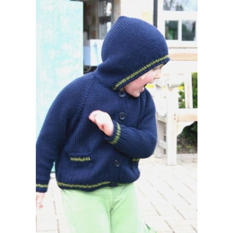 New Chris de Longpre Chill Chaser Child Sweater Knitting at KNoon Pattern