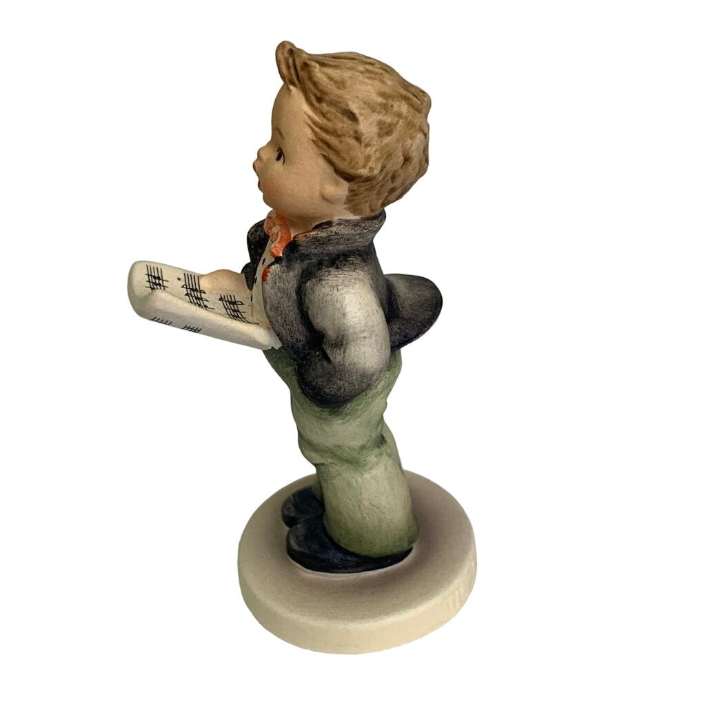 Vintage 1985 Hummel Goebel #258 Soloist Singer Collectible Ceramic Figurine