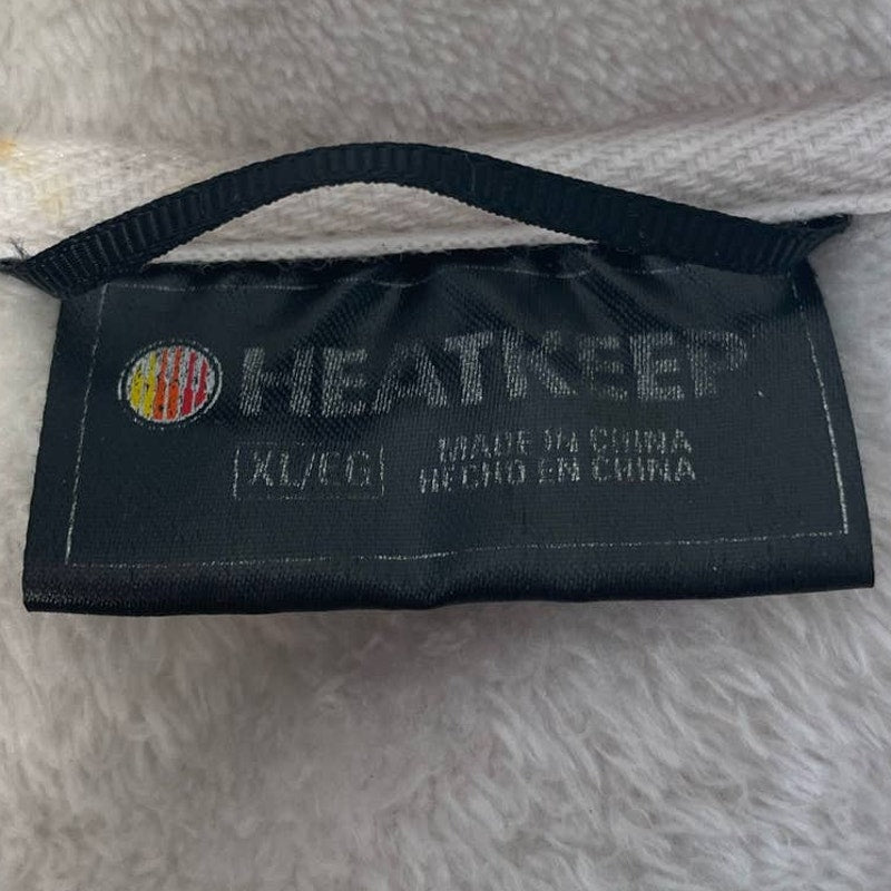 HeatKeep Womens XL Super Soft Full Zip 100% Polyester Fleece Jacket w Pockets