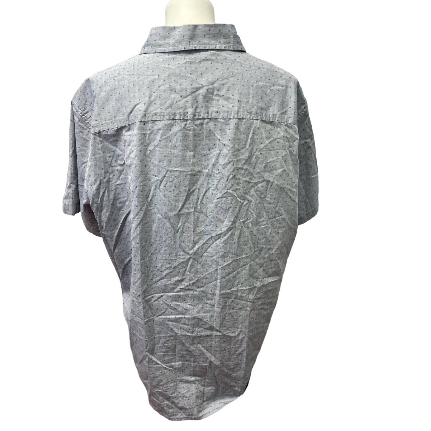 Goodfellow & Co Mens Large 100% Cotton Short Sleeve Button Down Casual Shirt