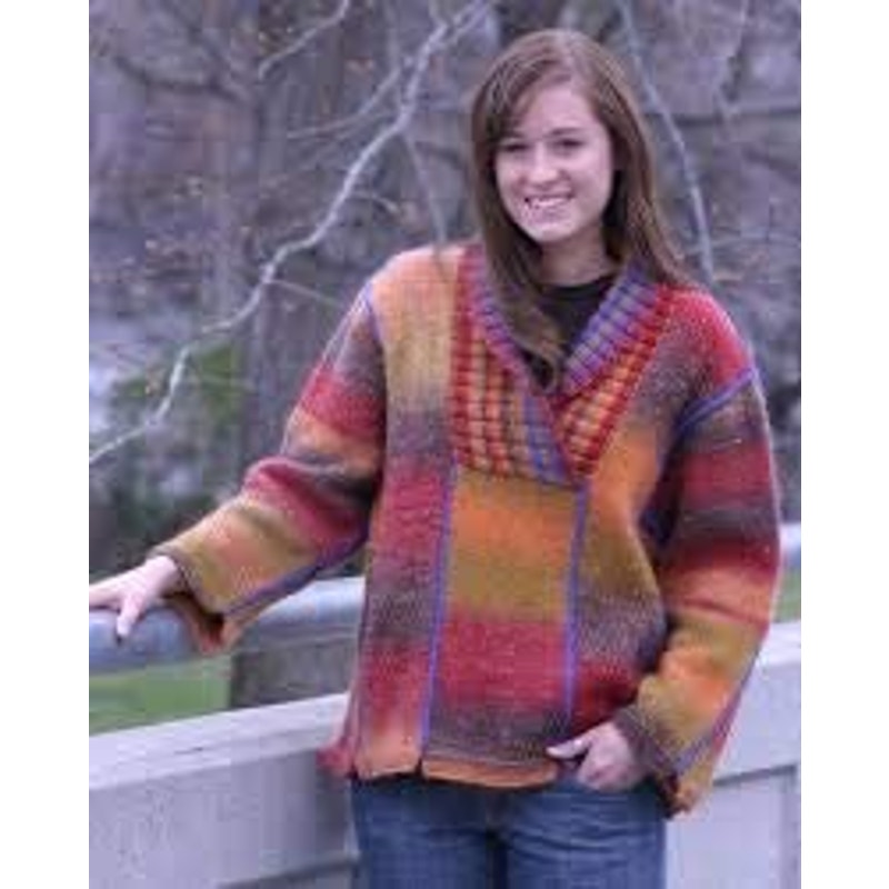 New Fiber Trends FT461 Country Weekend Pullover Sweater Knitting Pattern
