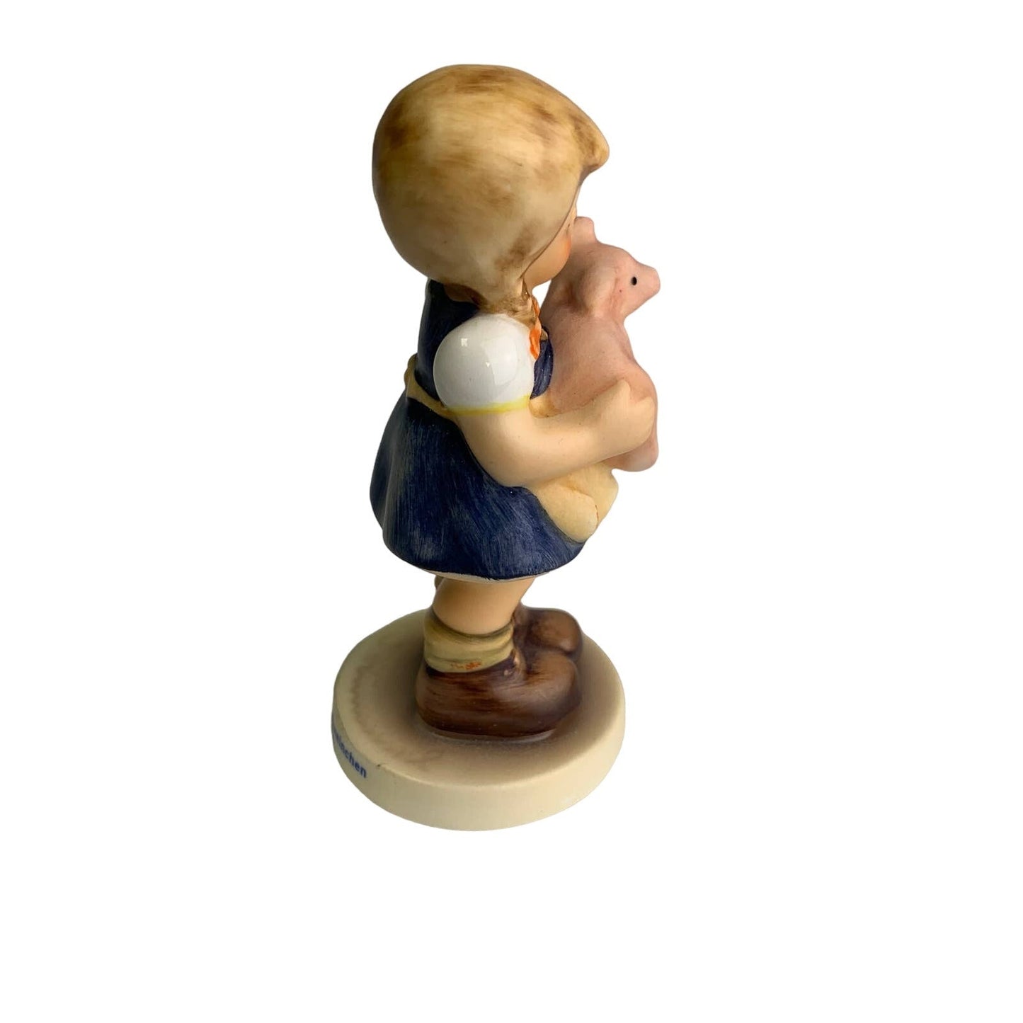 Vintage 1998 Hummel Goebel #2052 Pigtails Girl Collectible Ceramic Figurine
