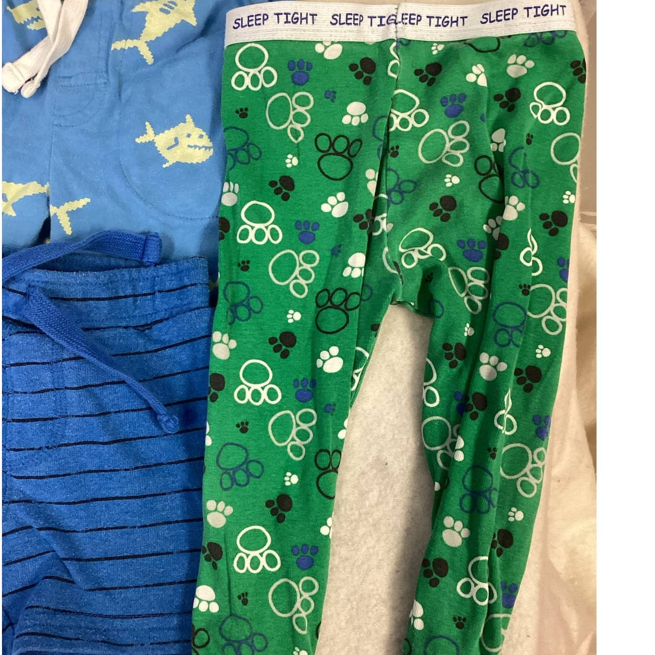 Lot of 7 Boys 18 Months Mini Boden Circo Old Navy Baby Gap Shorts PJ Bottoms