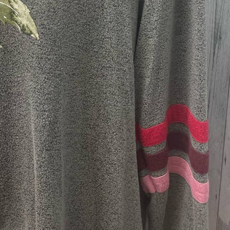 Sleep by Cacique Womens 18/20 Long Sleeve Nice Naughty Christmas VNeck Shirt