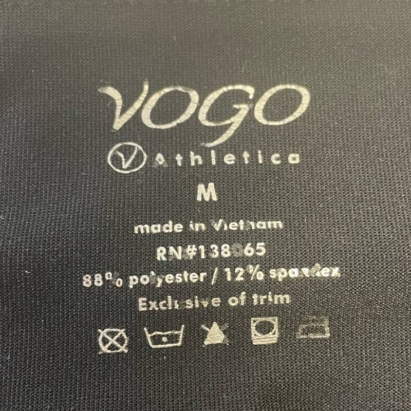 Lot of 2 Vogo Athletica & Zella Medium Stretch Polyester Athletic Ankle Leggings
