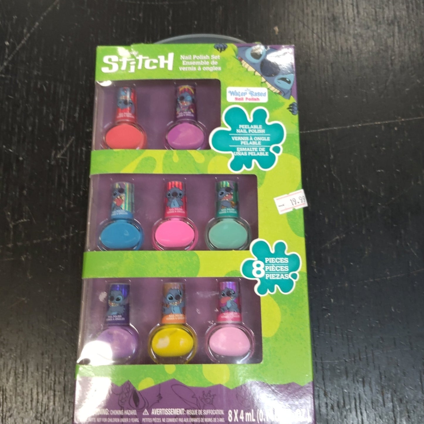 Stitch Nail Polish 8pk in Box