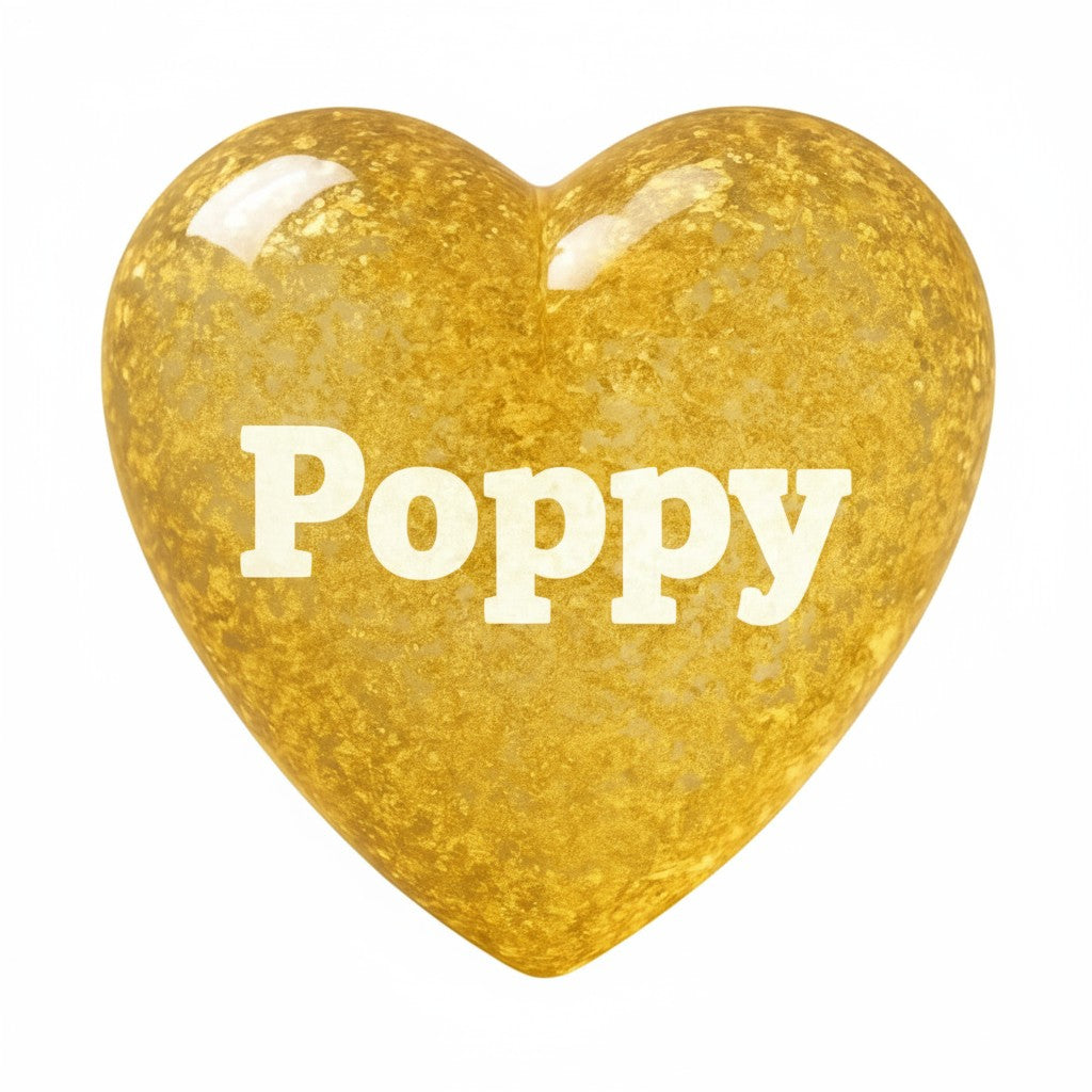 "Companion Touchstone" Cremation Heart Appr. 1 ½" X 1 ½" X ¾" Thick
