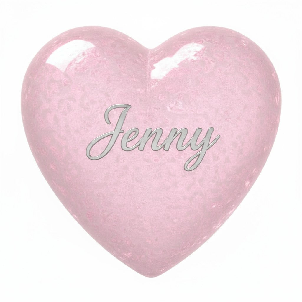 "Companion Touchstone" Cremation Heart Appr. 1 ½" X 1 ½" X ¾" Thick