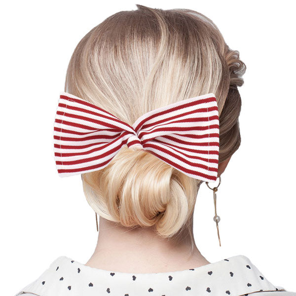 Striped Deft Bun Maker Hair Band
