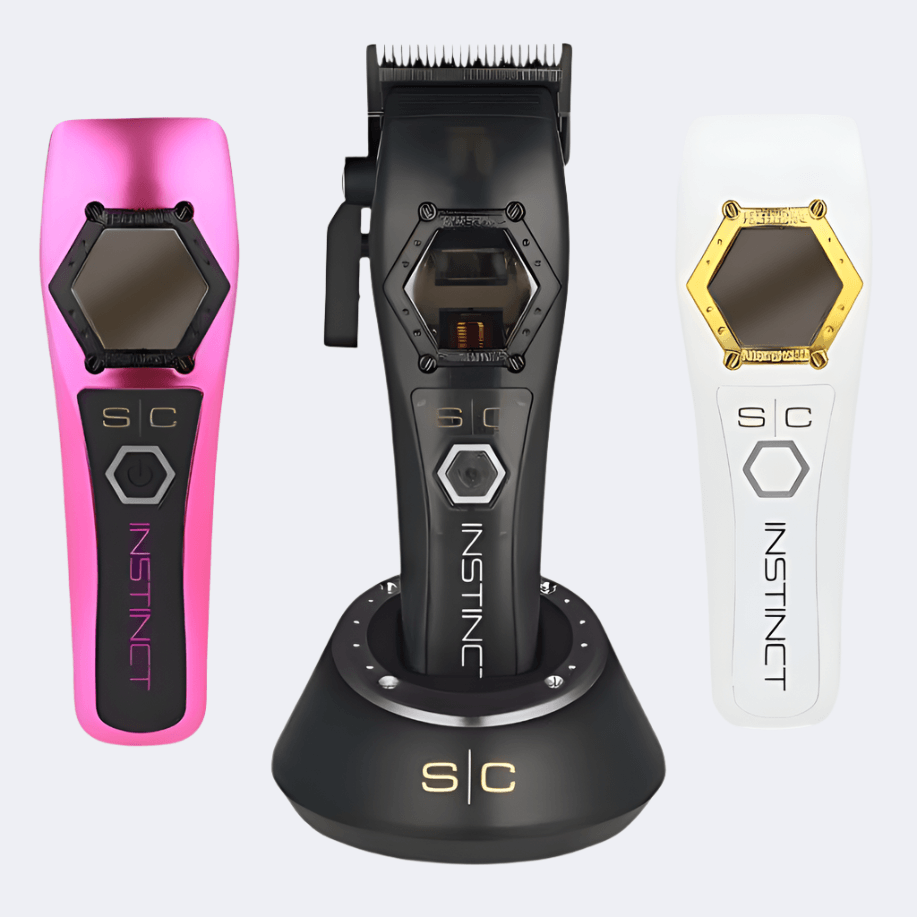 StyleCraft Metal Instinct Collection – Clipper, Trimmer with FREE Metal Shaver