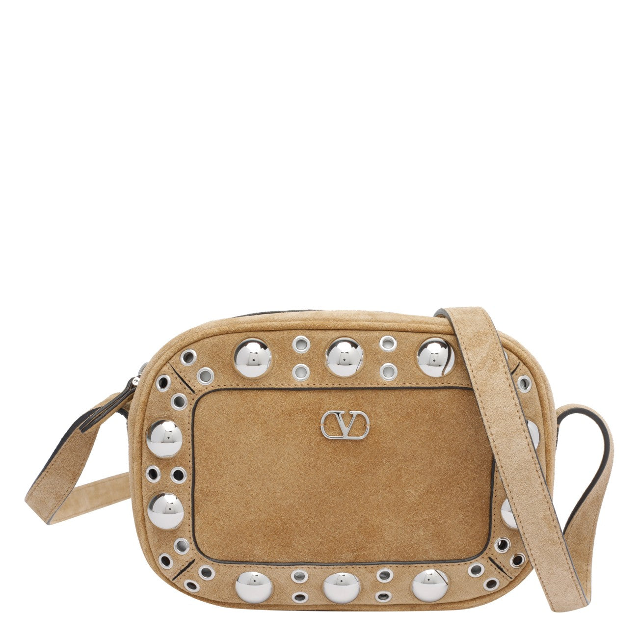 Valentino Garavani Men Suede Nellcote Crossbody Bag