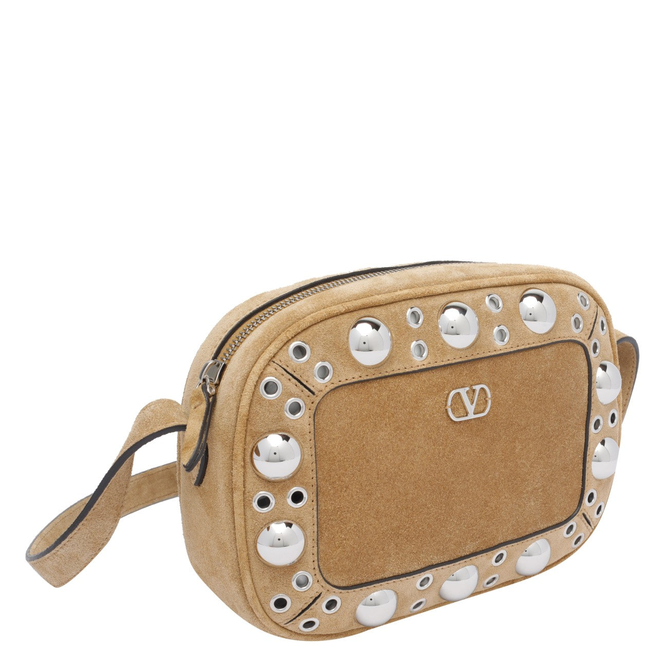 Valentino Garavani Men Suede Nellcote Crossbody Bag