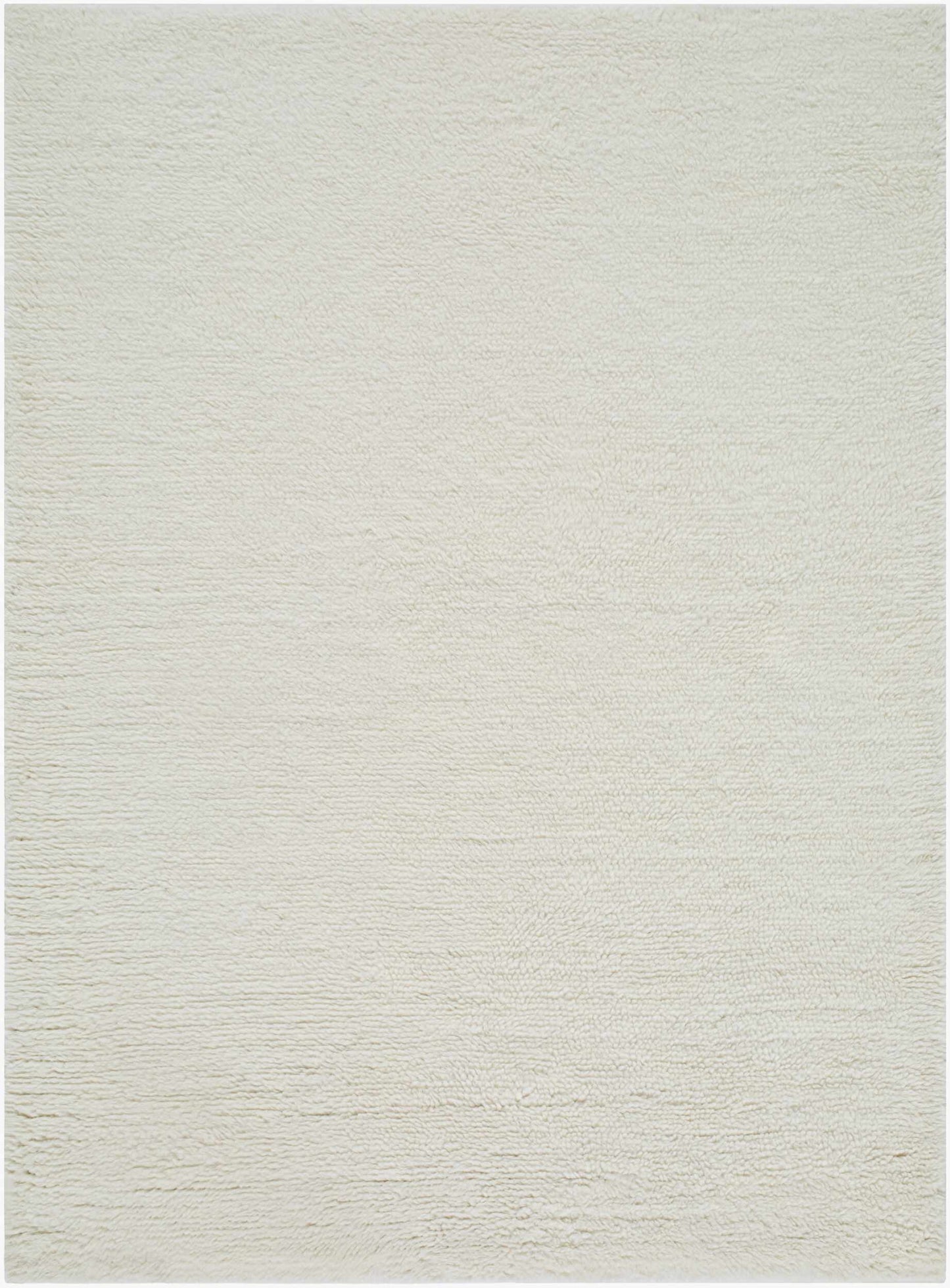 Sample Kanuha Ivory Wool Washable Area Rug-0