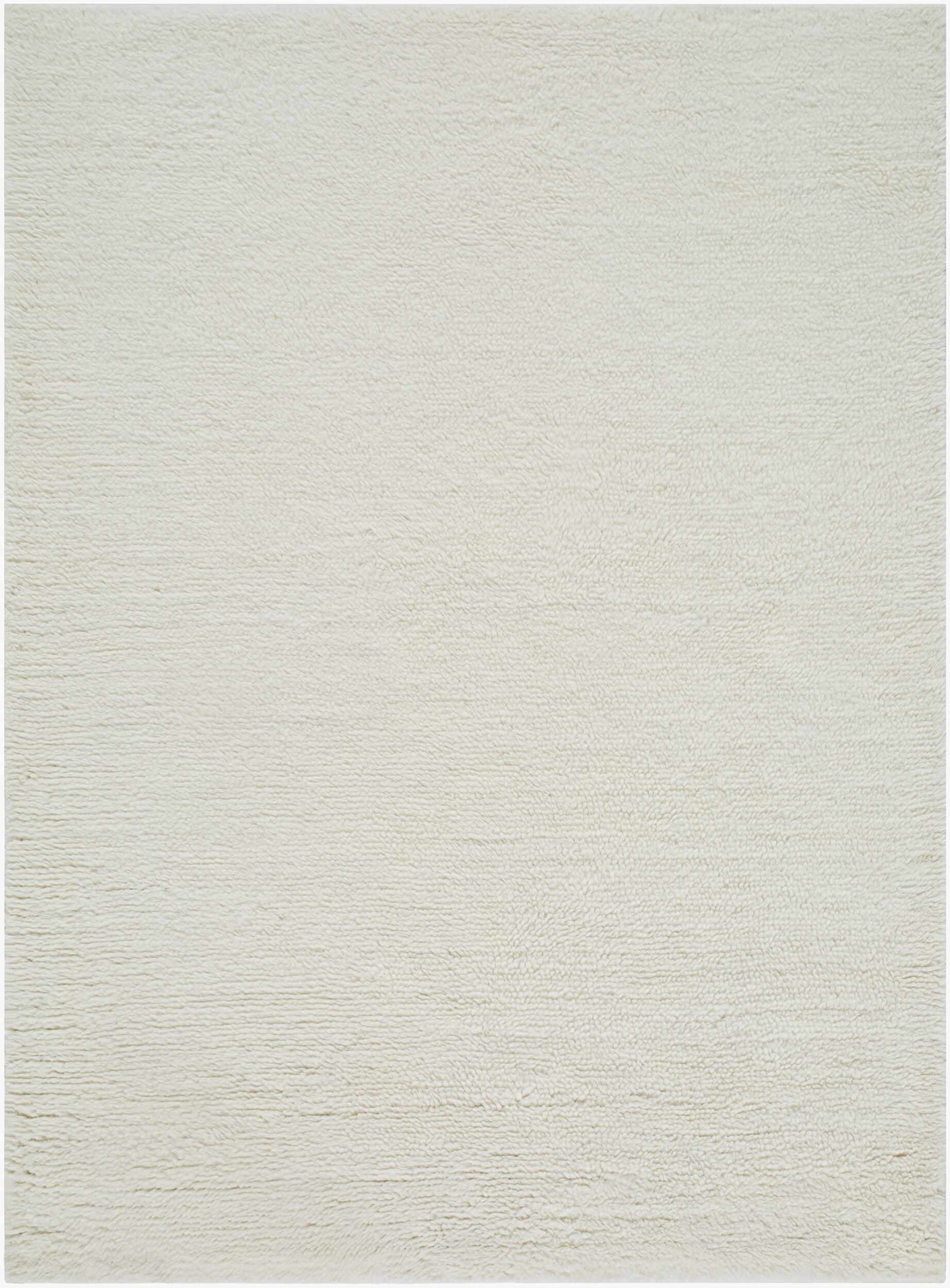 Sample Kanuha Ivory Wool Washable Area Rug-0
