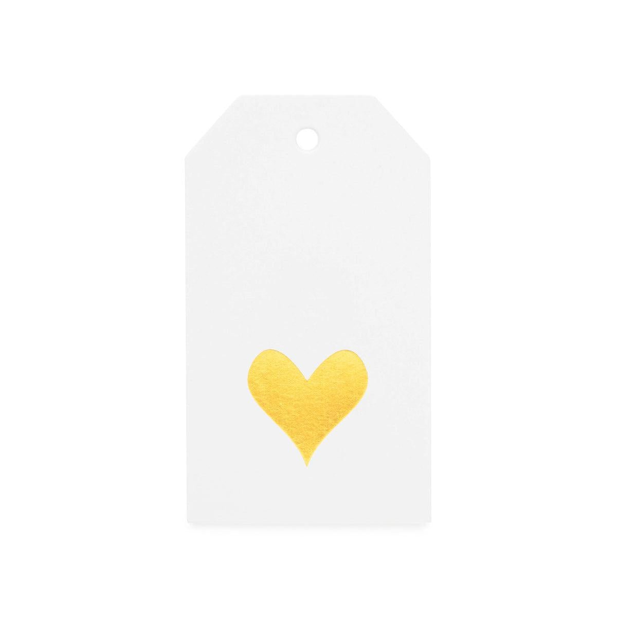 Sugar Paper - 'Gold Heart'  Gift Tag (1CT)