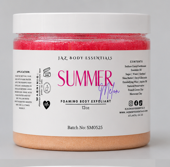 Foaming Body Scrub 12oz