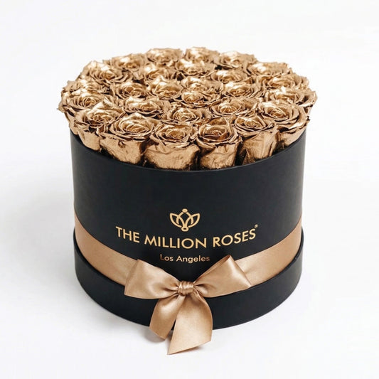 Supreme Black Box | 24K Gold Roses