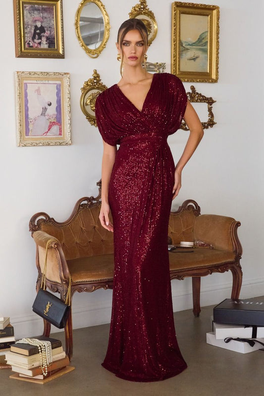 Lined Stretch Sequin-0