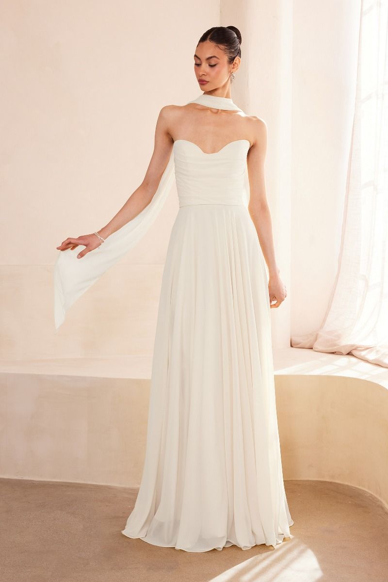 Dress Elegant Designer Special Occasion Luxe Statement Elegant - CDT703W