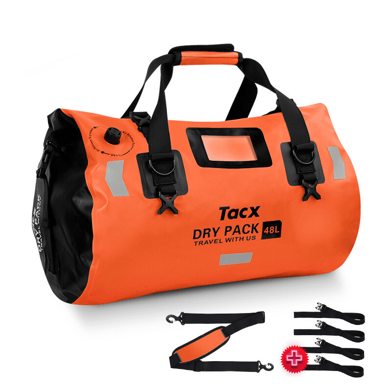 TACX™ 4-in-1 Waterproof Motorcycle Tailbag