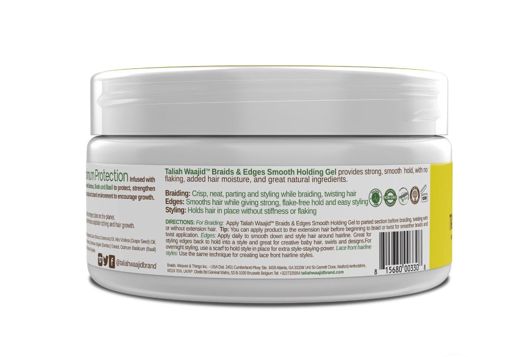 Taliah Waajid Protective Styles Braids & Edges Smooth Holding Gel (T036)