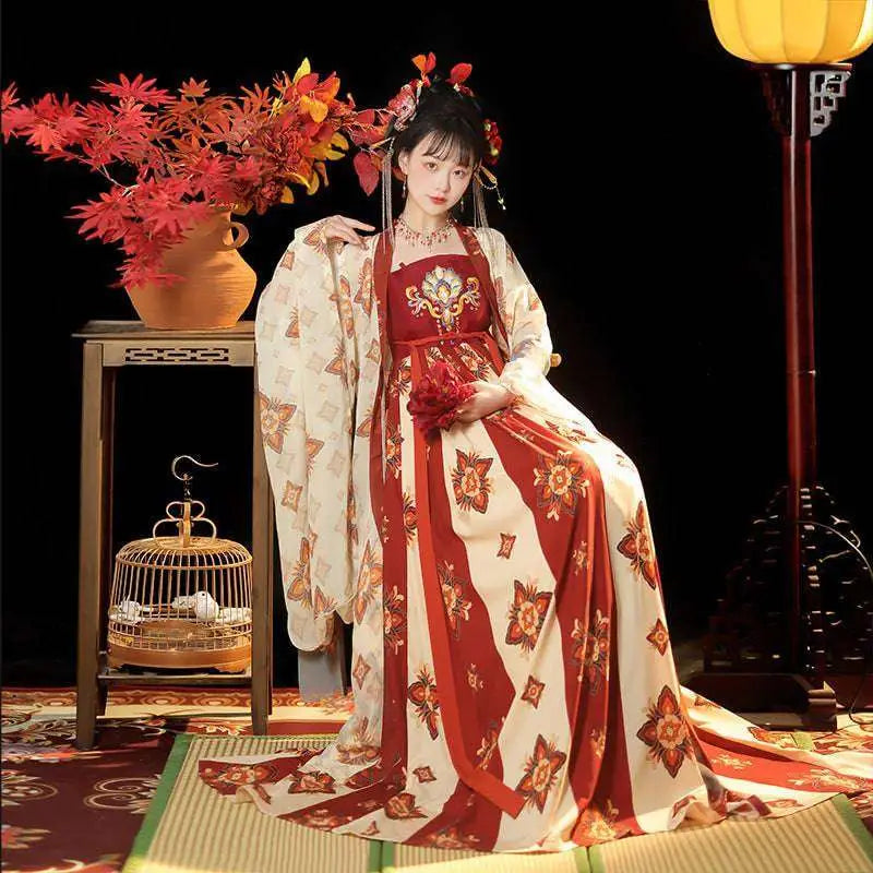 Tang Imperial Han Chinese Clothing Recovery Dress