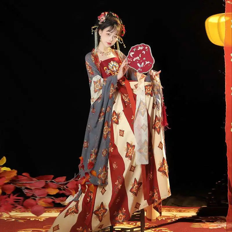 Tang Imperial Han Chinese Clothing Recovery Dress
