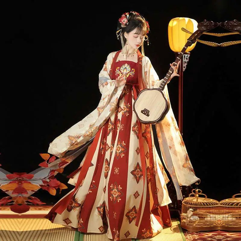 Tang Imperial Han Chinese Clothing Recovery Dress