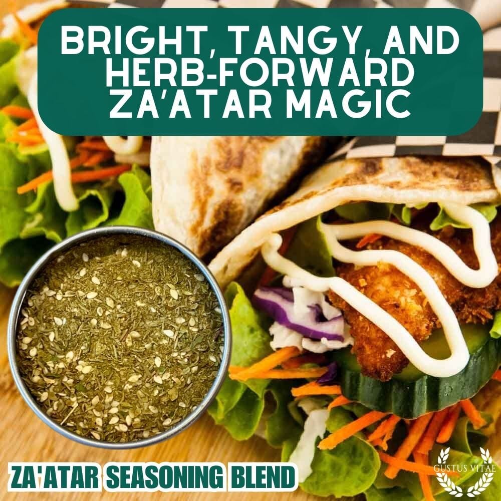 Taste of the Middle East: Za'atar Seasoning Blend-3