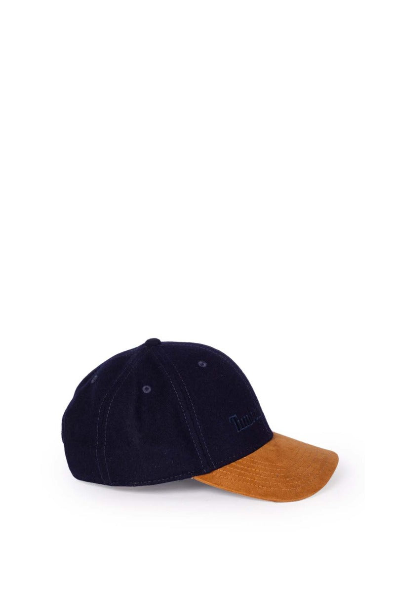 TIMBERLAND - Men's colorblock wool snapback cap-0