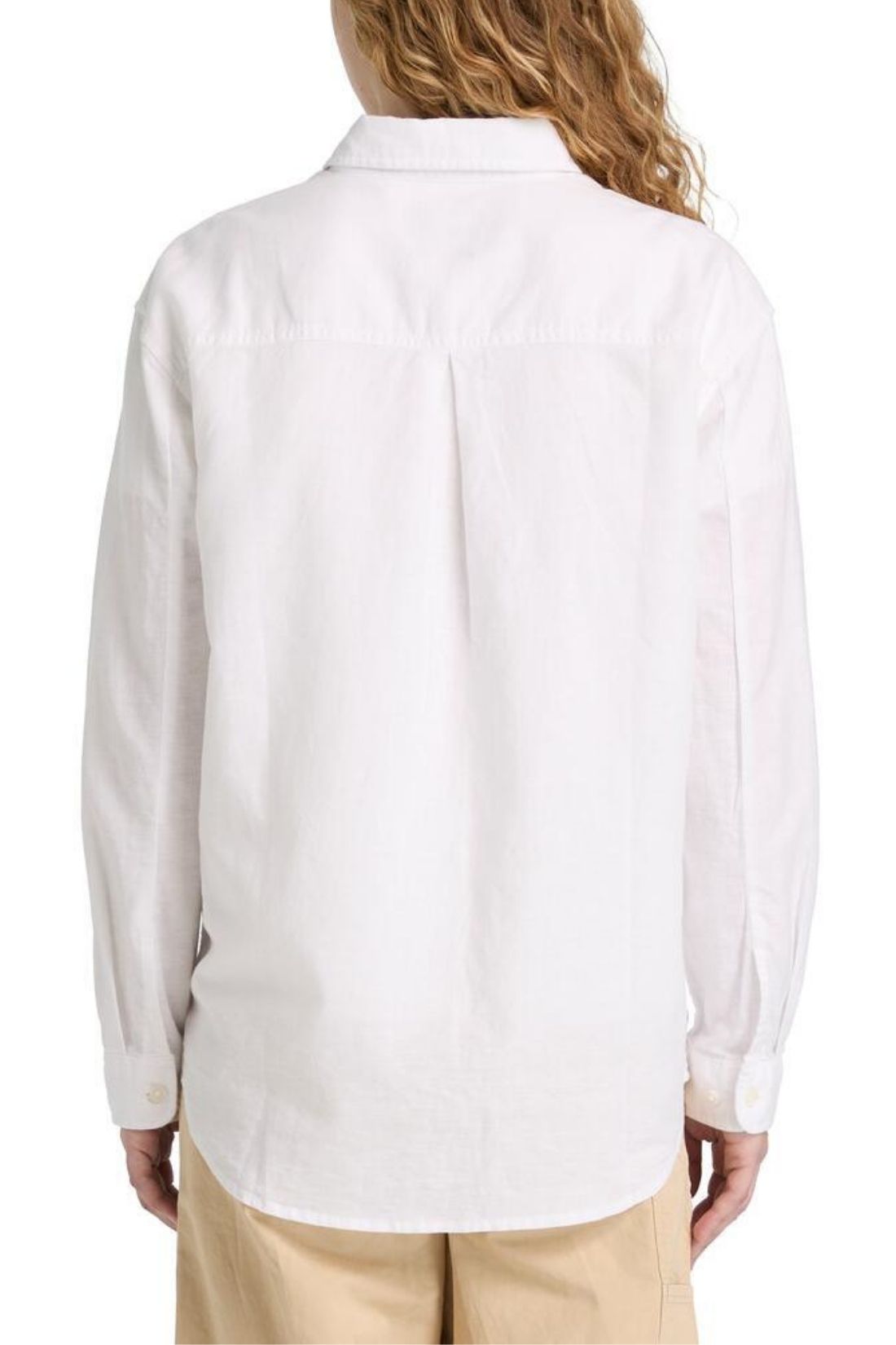 TIMBERLAND - Women's relaxed linen blend shirt - Size XL-2