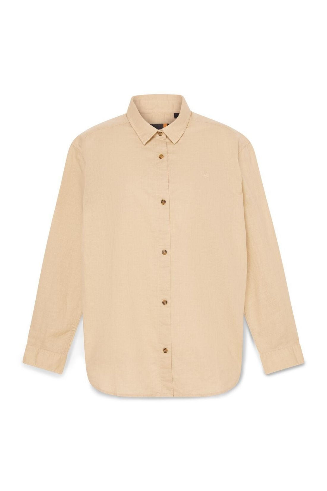 TIMBERLAND - Women's relaxed linen blend shirt - Size XL-7