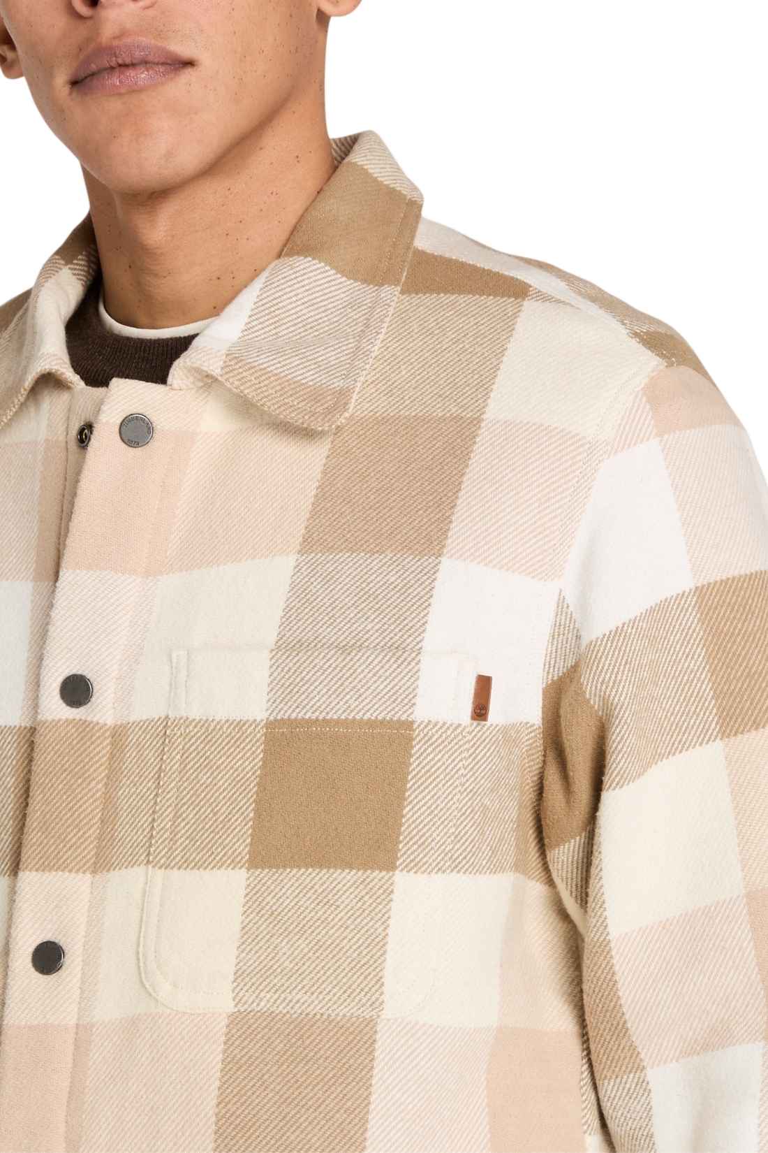 TIMBERLAND - Men's flannel overshirt-3