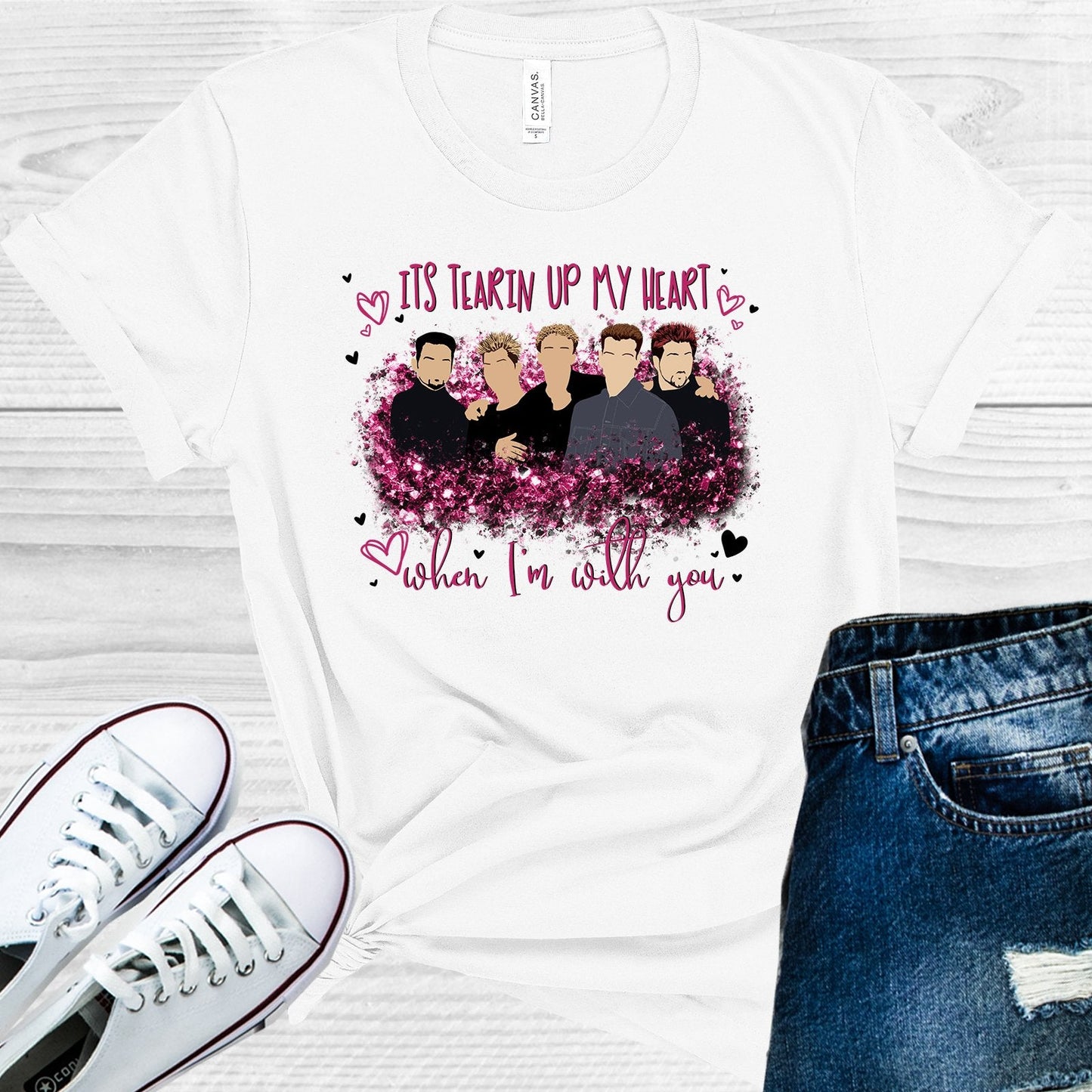 It's Tearin Up My Heart When I'm With You Graphic Tee
