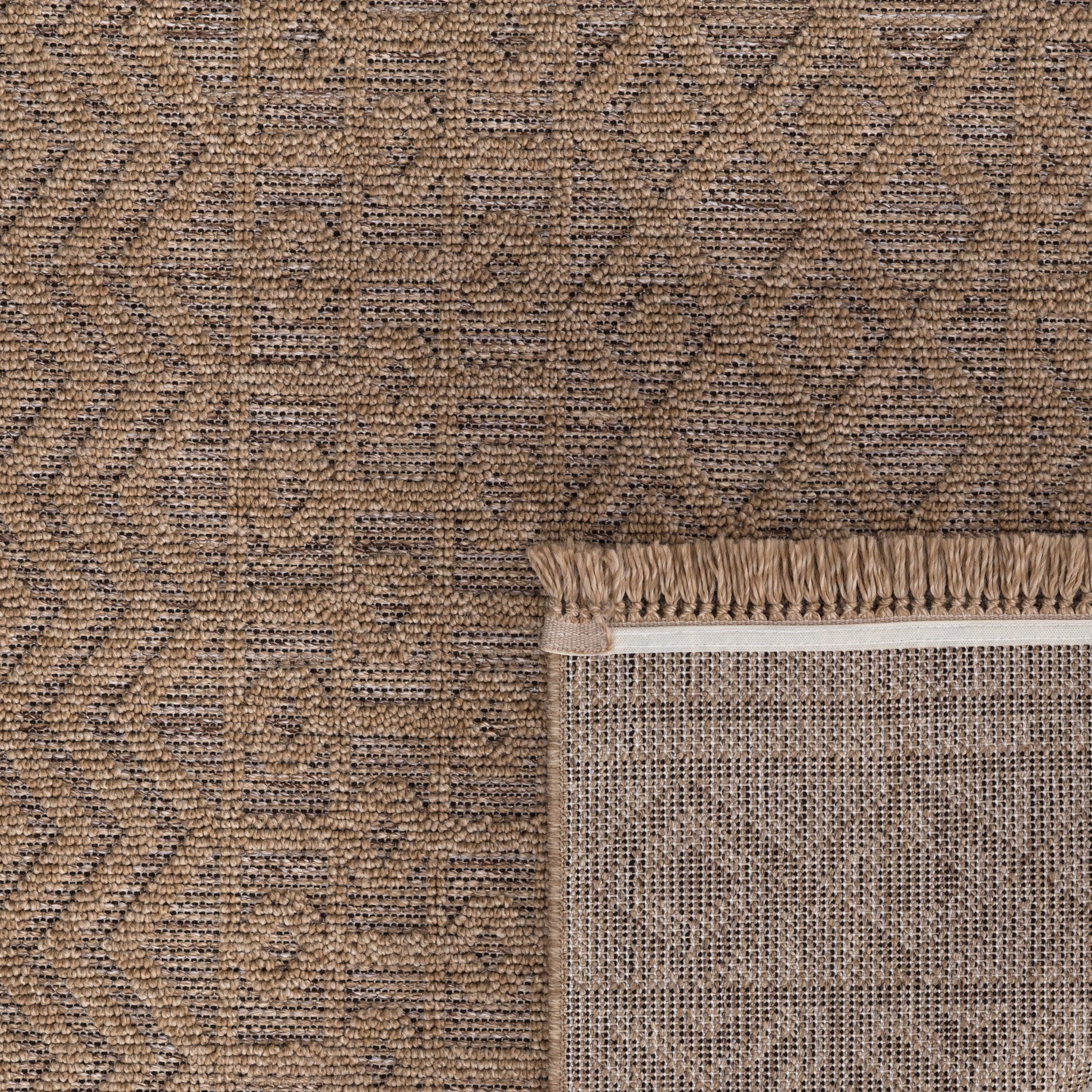 In- & Outdoor Rug Cologne with Bohemian Aztec Pattern in Beige-4
