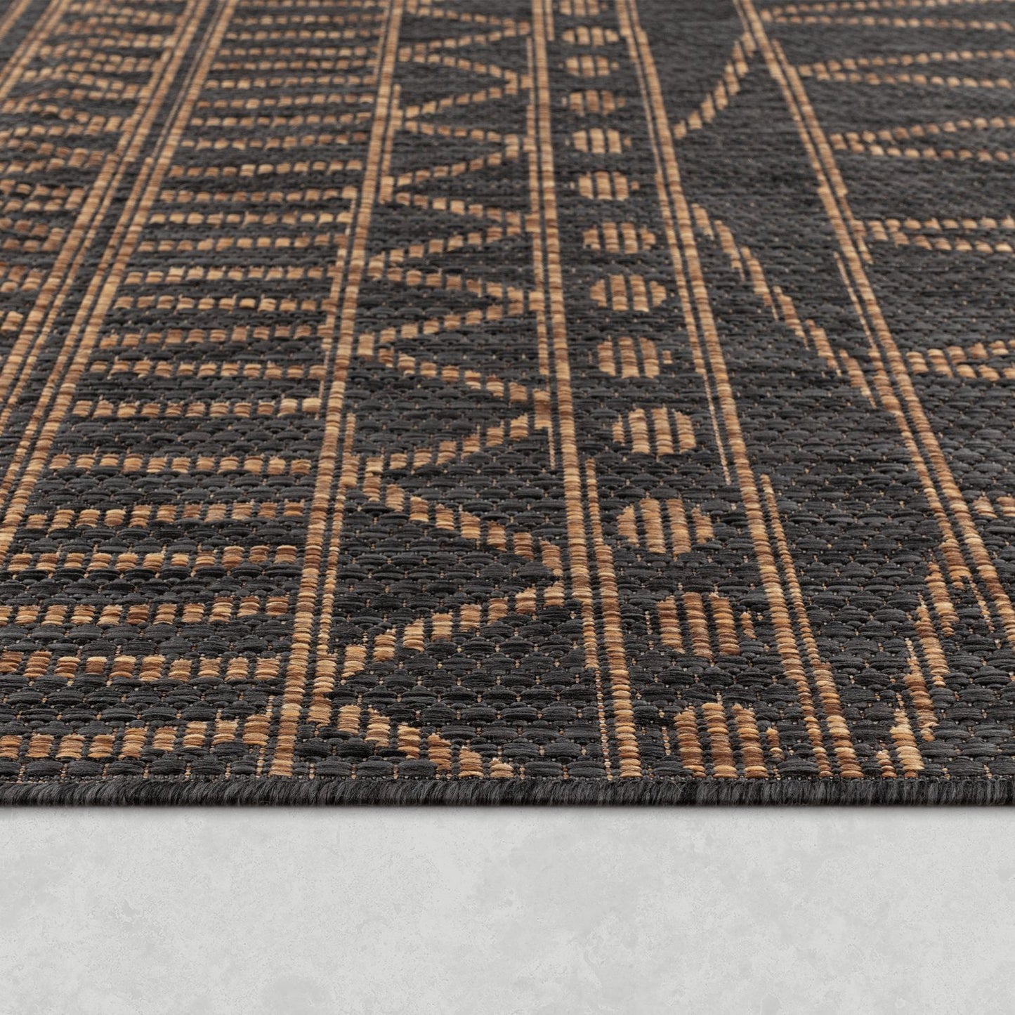Indoor & Outdoor Rug Modern Ethnic Pattern-2