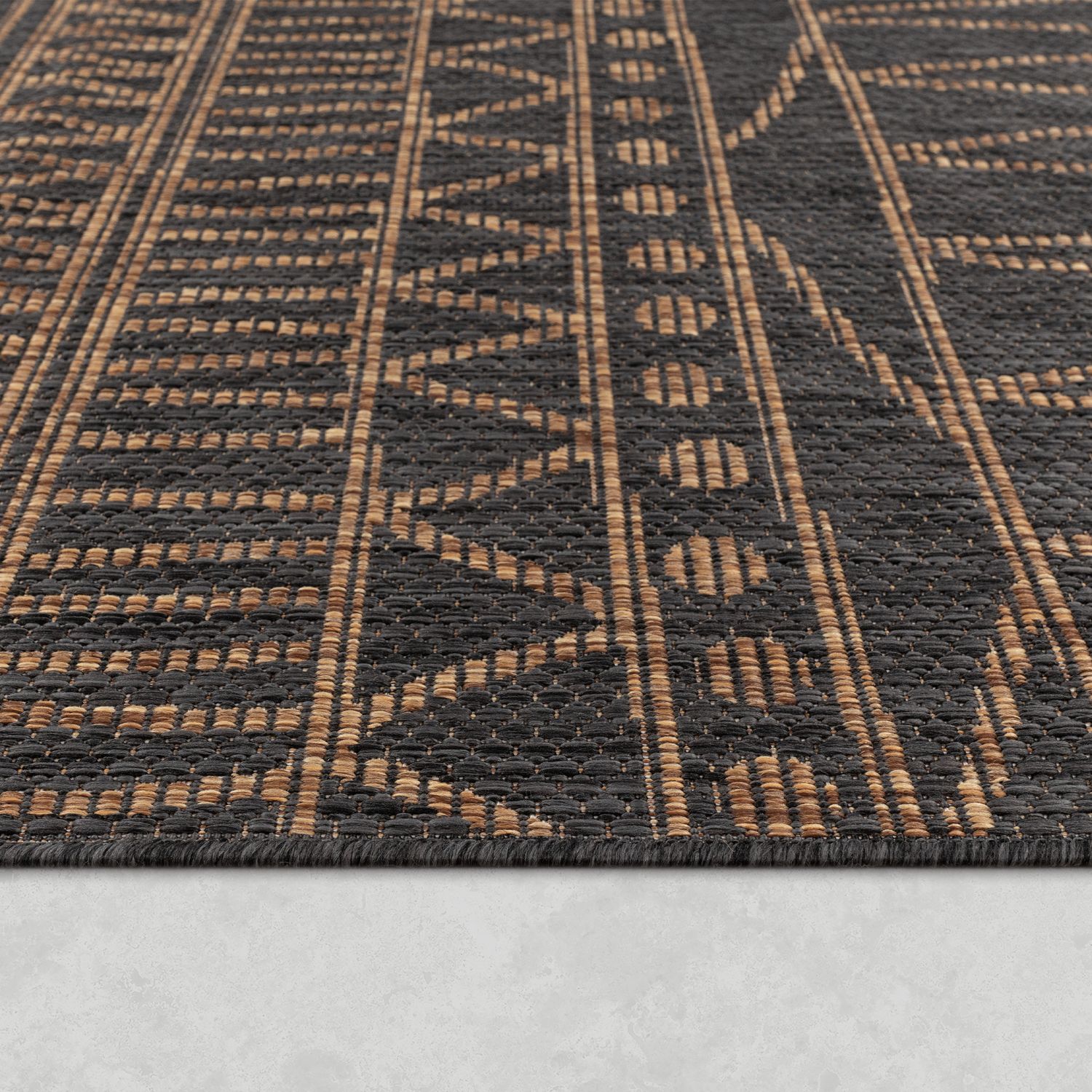 Indoor & Outdoor Rug Modern Ethnic Pattern-2