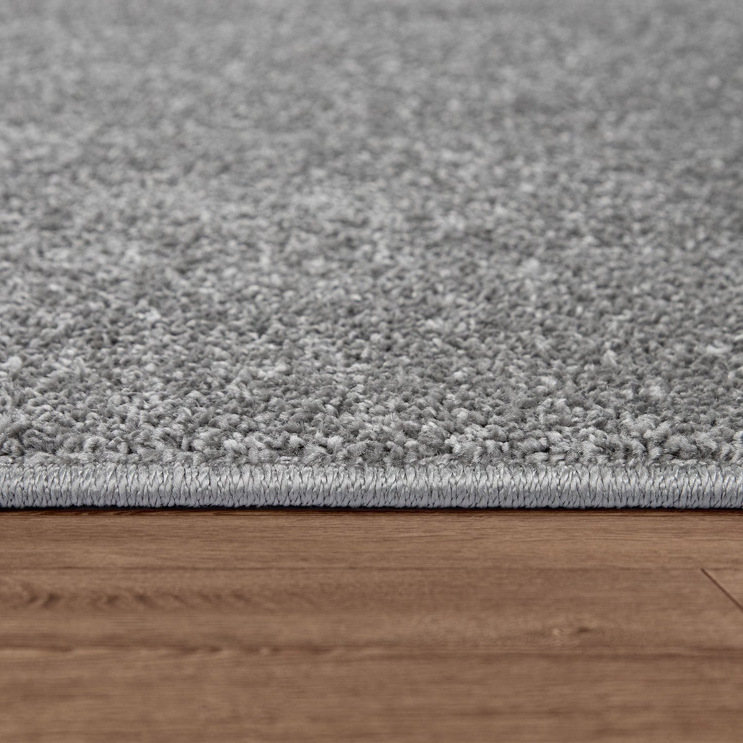 Solid Flatweave Rug Porto for Living Room - Anthracite-2