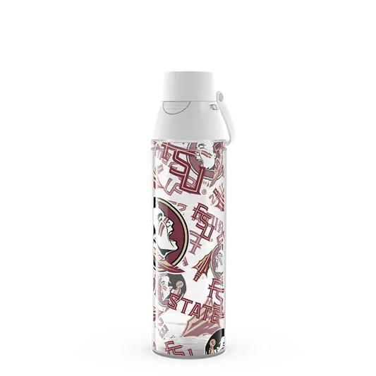 Florida State Seminoles - All Over  24Oz Plastic Water Bottle