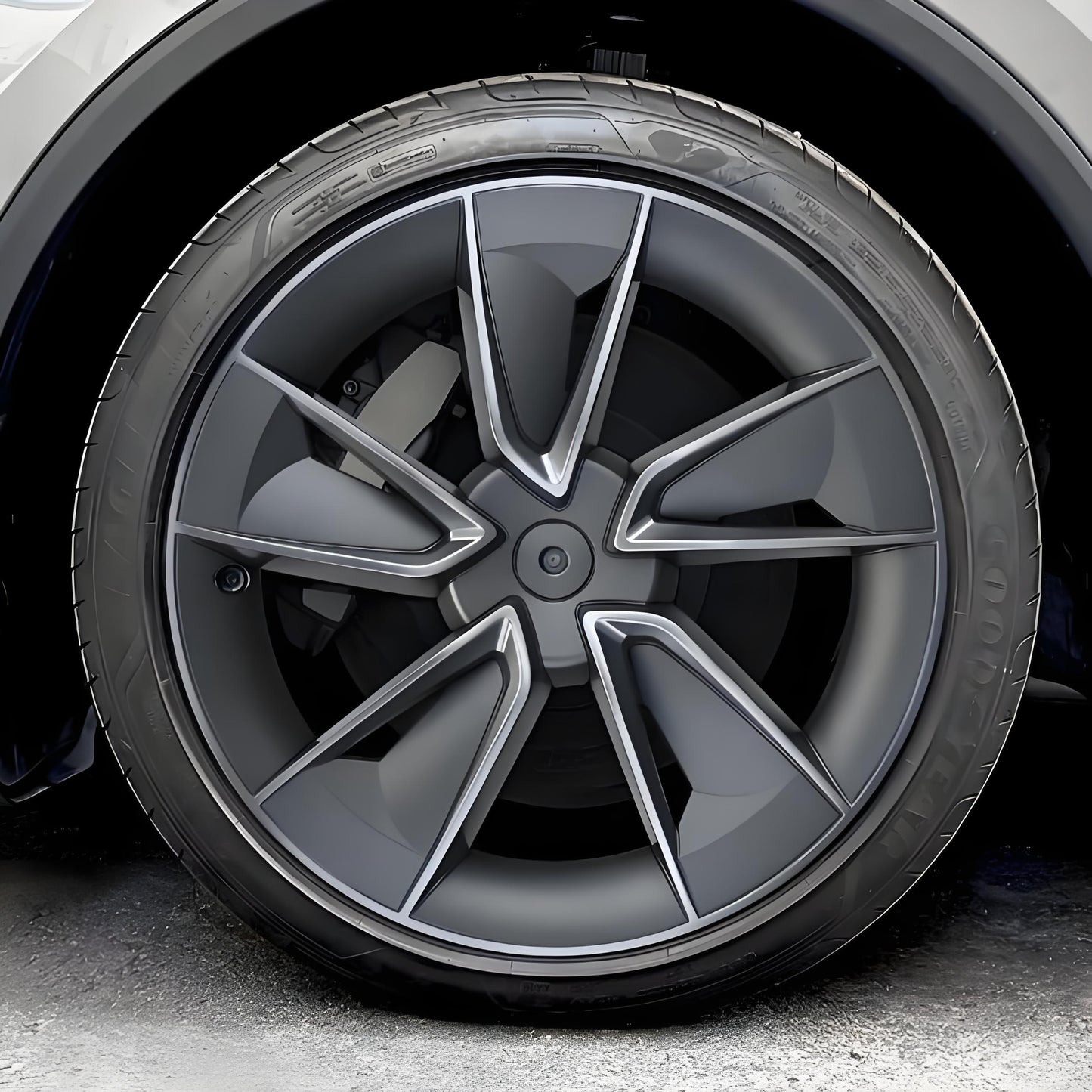 TESERY 19″ Wheel Covers for Model Y Juniper (4PCS)