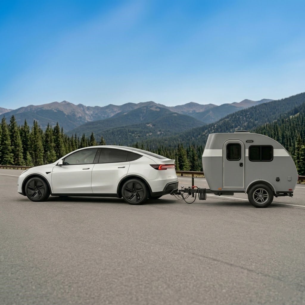 TESERY Tow Hitch for Model Y | 6500 lbs Capacity | No-Drill Install