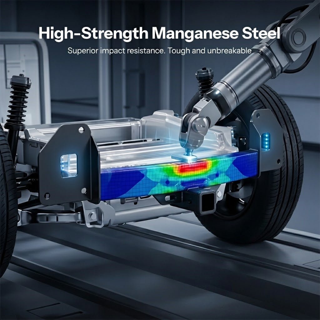 TESERY Tow Hitch for Model Y | 6500 lbs Capacity | No-Drill Install