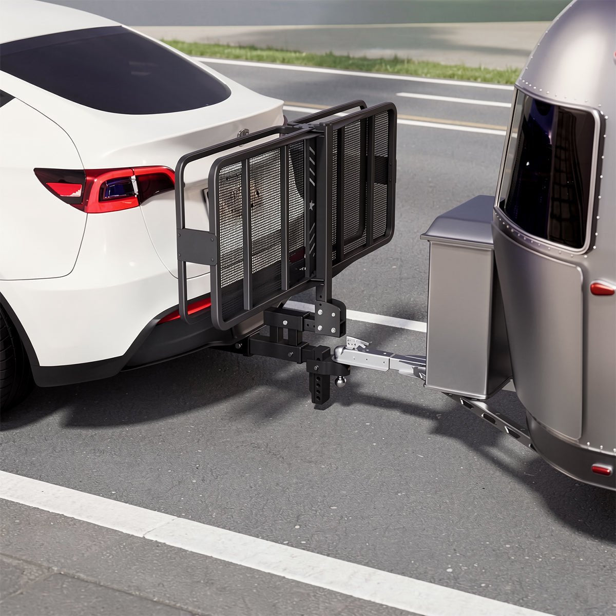 TESERY Tow Hitch for Model Y | 6500 lbs Capacity | No-Drill Install