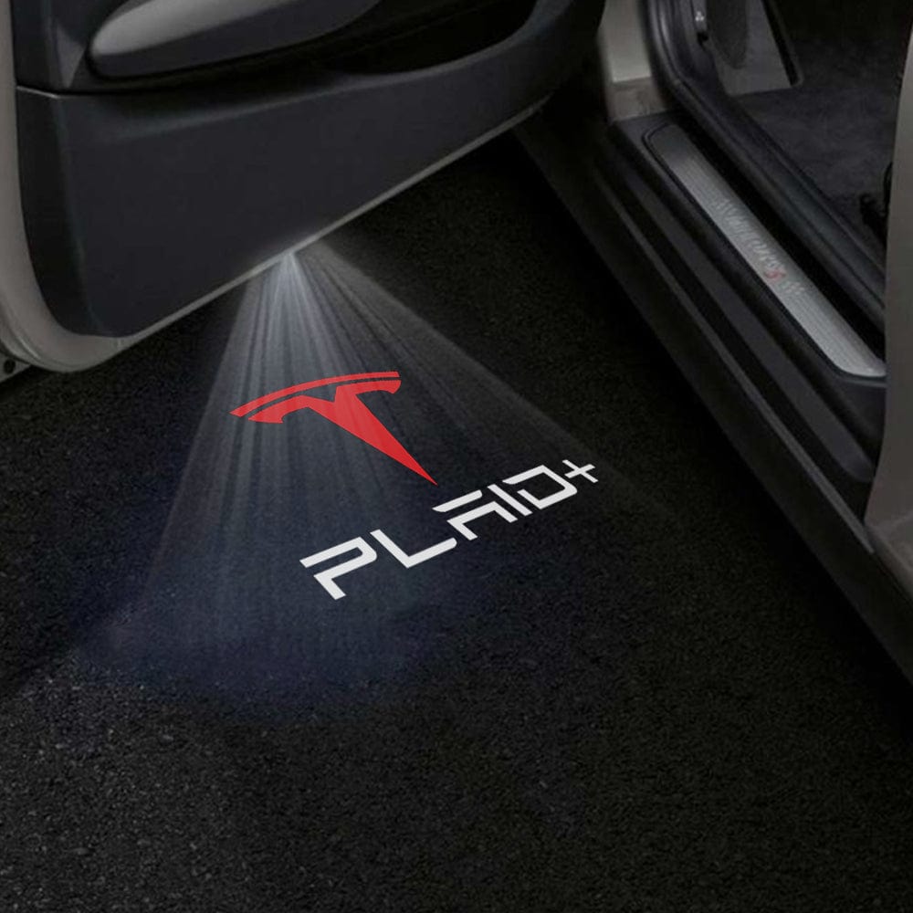 Tesla Model X Premium Door Puddle Lights Multiple Designs 2022-2026