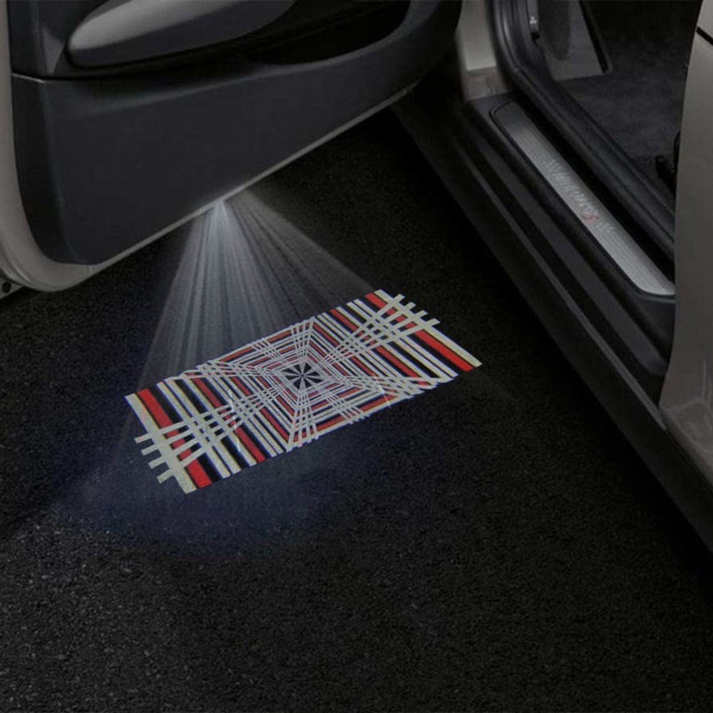 Tesla Model X Premium Door Puddle Lights Multiple Designs 2022-2026